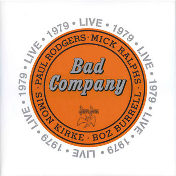 Bad Company - Live 1979 2LP [RSD2022April], Limited 6500, Transparent orange