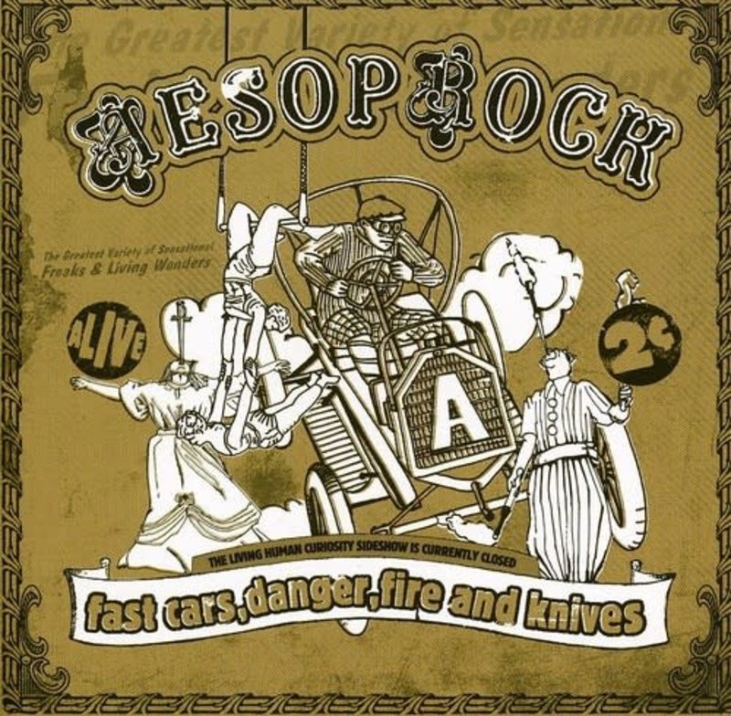 Aesop Rock - Fast Cars, Danger, Fire and Knives CD