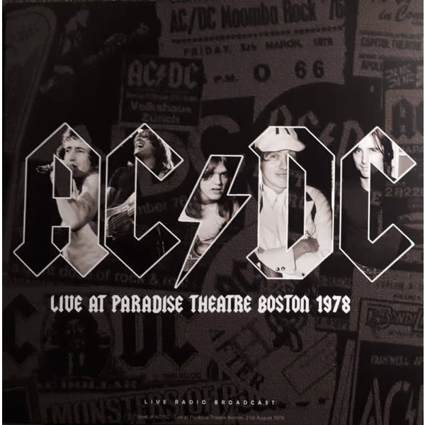 AC/DC - Live at Paradise Theatre Boston 1978 LP (2019)