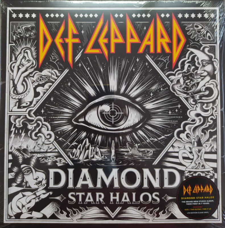 Def Leppard - Diamond Star Halos 2LP (2022), Clear