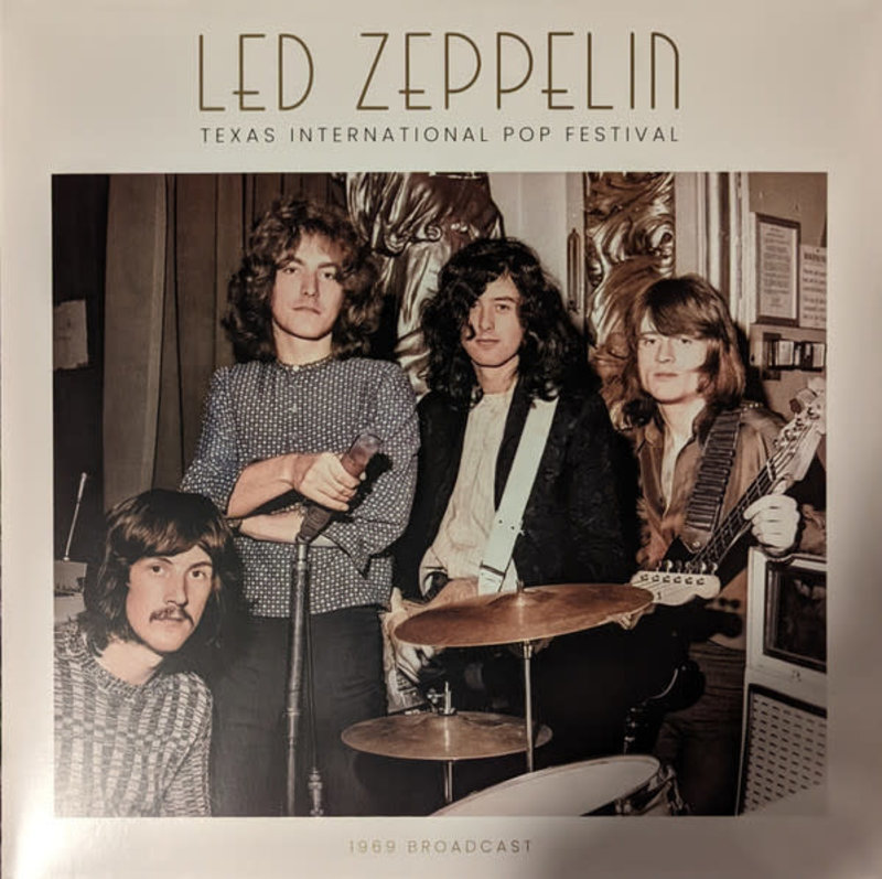 Led Zeppelin - Texas International Pop Festival 1969 Broadcast LP (2022)