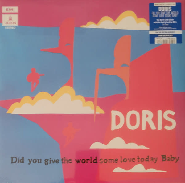 Doris - Did You Give The World Some Love Today, Baby LP (2022 Mr Bongo Reissue), Blue