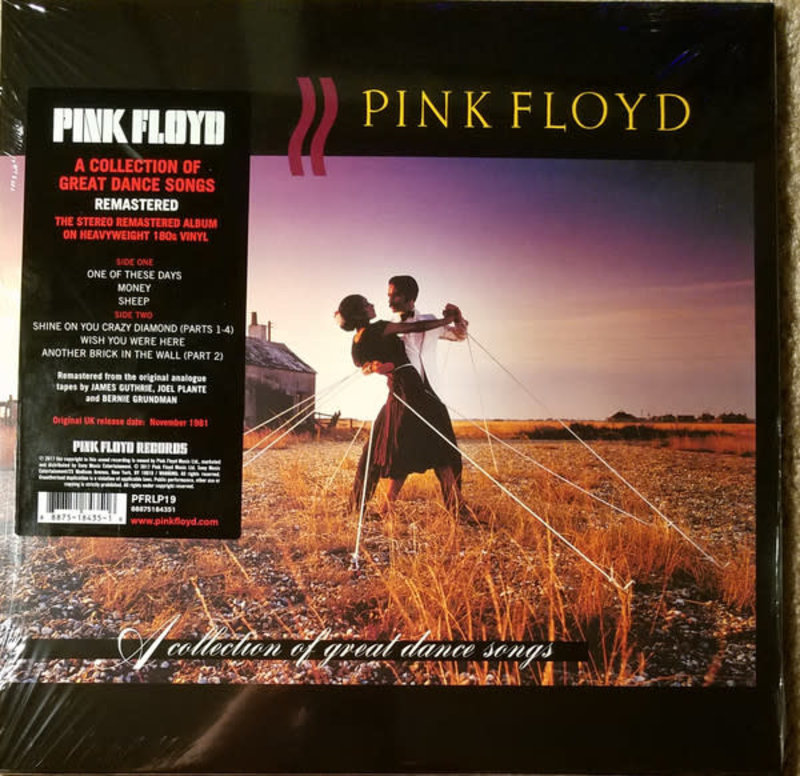 Pink Floyd - A Collection of Great Dance Songs LP (2017 Reissue), Compilation