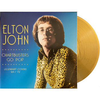 Elton John – Chartbusters Go Pop LP (2022), Gold Vinyl, Compilation