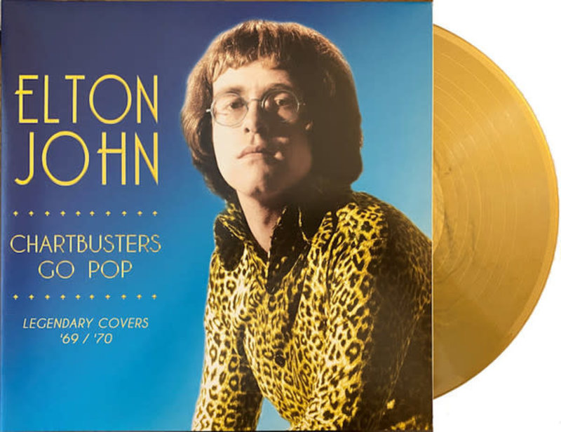 Elton John – Chartbusters Go Pop LP (2022), Gold Vinyl, Compilation