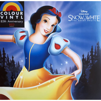 Larry Morey - Songs From Snow White And The Seven Dwarfs LP (2022 Walt Disney Reissue), Red Vinyl