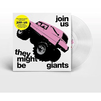 They Might Be Giants - Join Us LP (2022 Reissue), Clear Vinyl, 180g, Limited Edition