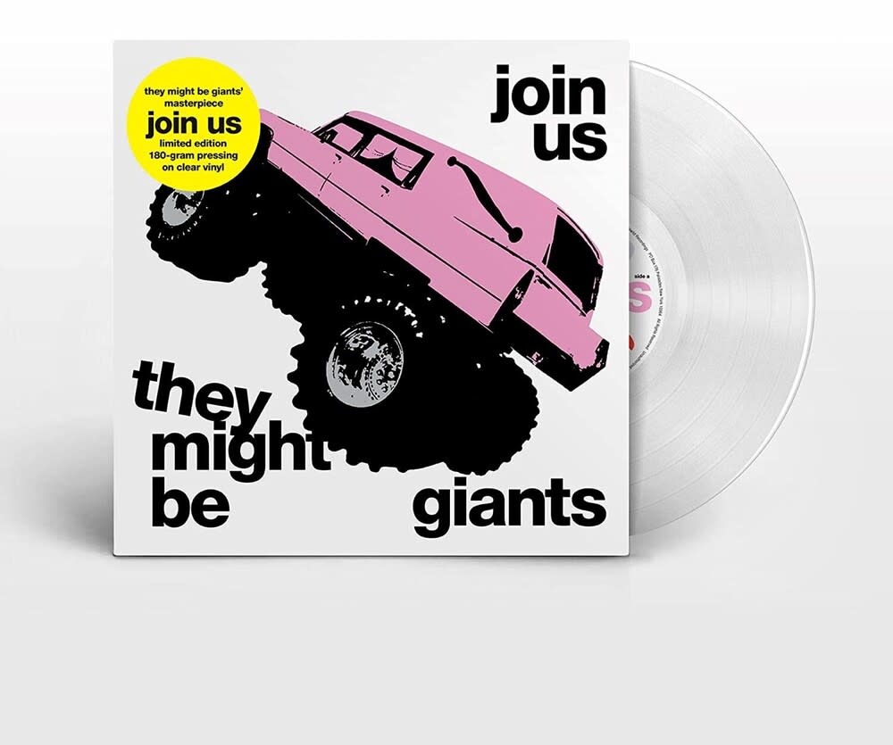 They Might Be Giants - Join Us LP (2022 Reissue), Clear Vinyl, 180g, Limited Edition