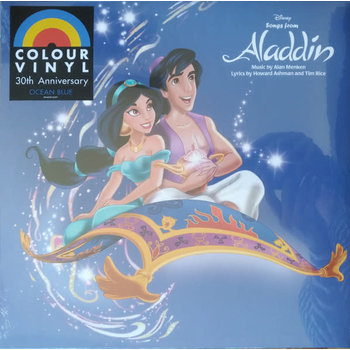 Various - Songs From Aladdin LP (2022 Walt Disney Reissue), Blue [Ocean Blue], 30th Anniversary Edition