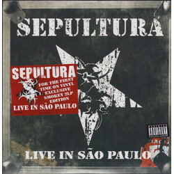 Sepultura - Live In Sao Paulo 2LP (2022 Reissue), Smokey Coloured Vinyl