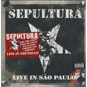 Sepultura - Live In Sao Paulo 2LP (2022 Reissue), Smokey Coloured Vinyl