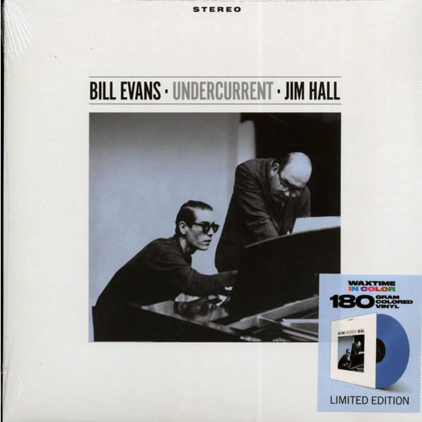 Bill Evans, Jim Hall - Undercurrent LP (2022 WaxTime In Color Reissue), Blue Vinyl, 180g