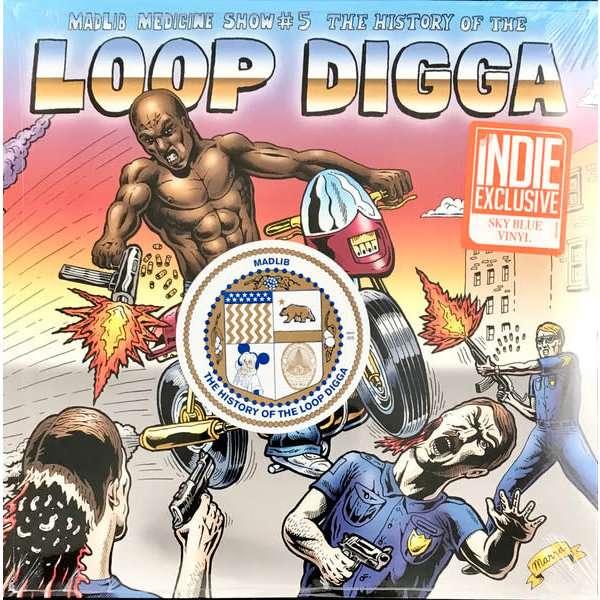 Madlib - History Of The Loop Digga, 1990-2000 2LP (2022), Sky blue, No. 5, RSD Essentials Indie Exclusive