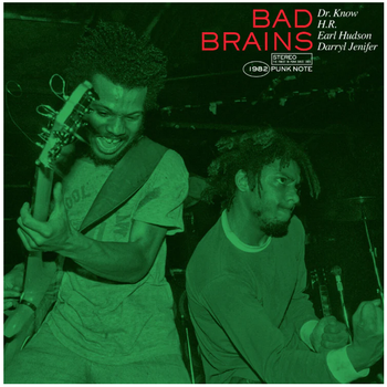 Bad Brains - S/T (Punk Note Edition - Alternate Cover) LP (2022)
