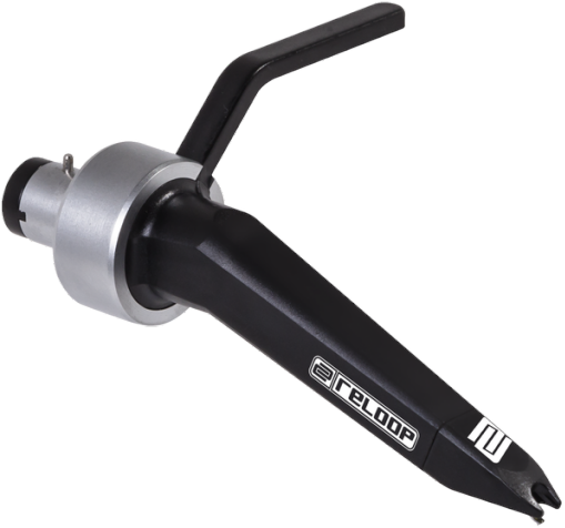 Reloop Concorde Black CARTRIDGE W/ SPHERICAL STYLUS