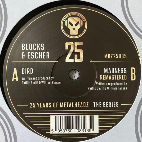 Blocks & Escher – 25 Years Of Metalheadz - The Series- Part 5 12" (2022)