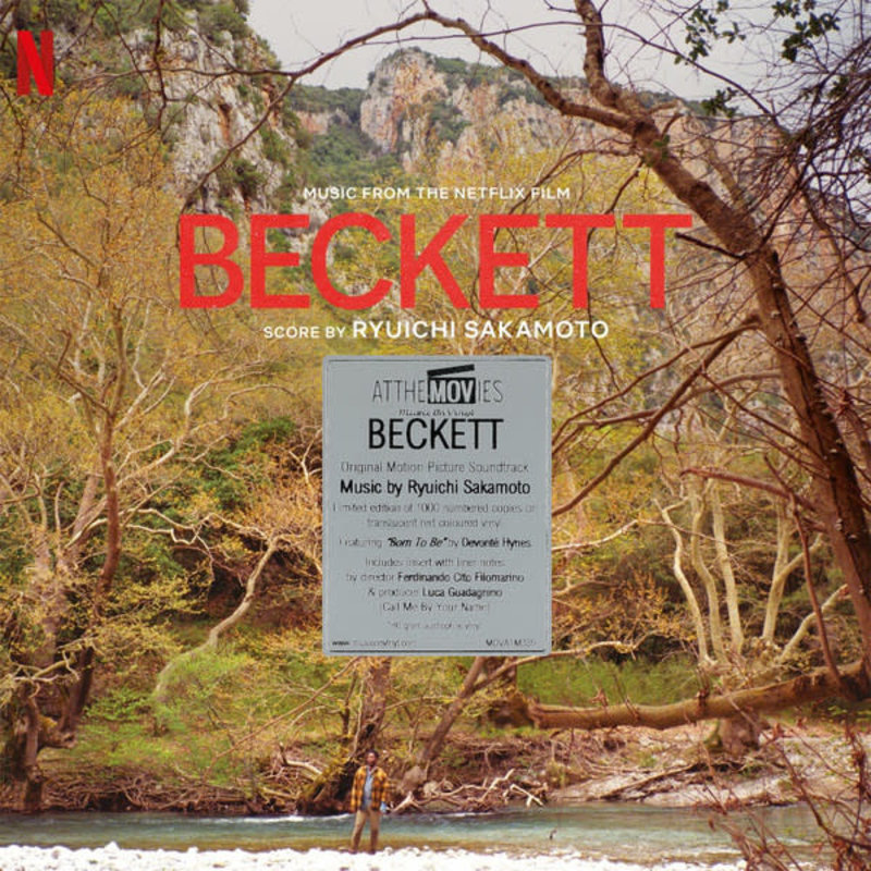Ryuichi Sakamoto - Beckett (Music From The Netflix Film) LP (2022 Music On Vinyl), Limited 1000, Numbered, Red Translucent, 180g