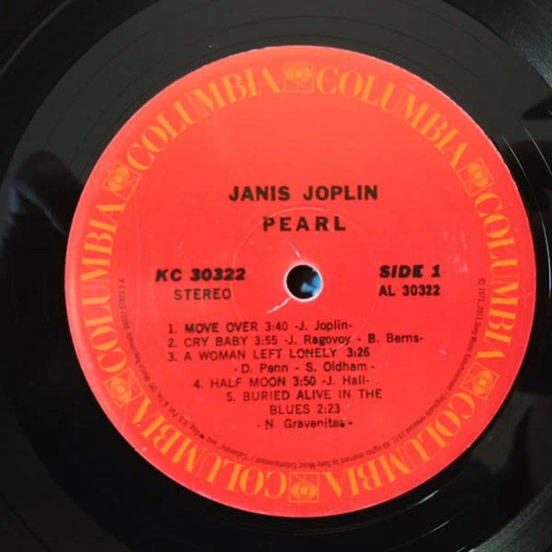 VINTAGE) Janis Joplin - Pearl LP [Cover:NM,Disc:NM] - Play De Record