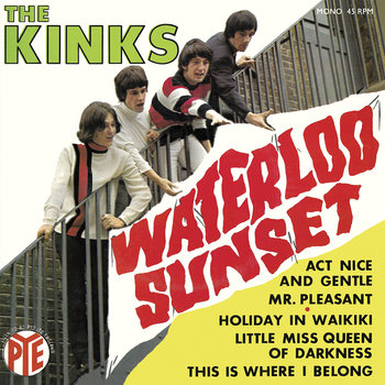 The Kinks - Waterloo Sunset EP 12" [RSD2022June], Yellow Vinyl