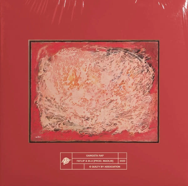 Fatlip & Blu Prod. Madlib - Gangsta Rap 7" (2022), Clear