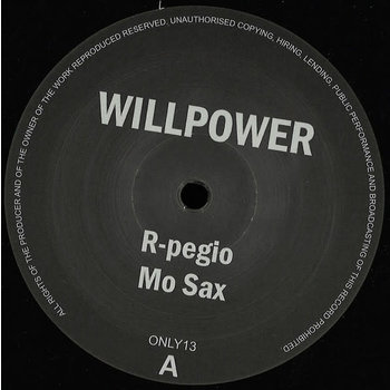 Willpower - R-Pegio 12" (2019 Only One Music Reissue)