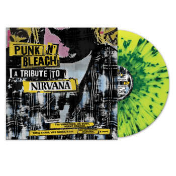 V/A - Punk N' Bleach – A Tribute To Nirvana LP (2022 Reissue), Splatter Vinyl