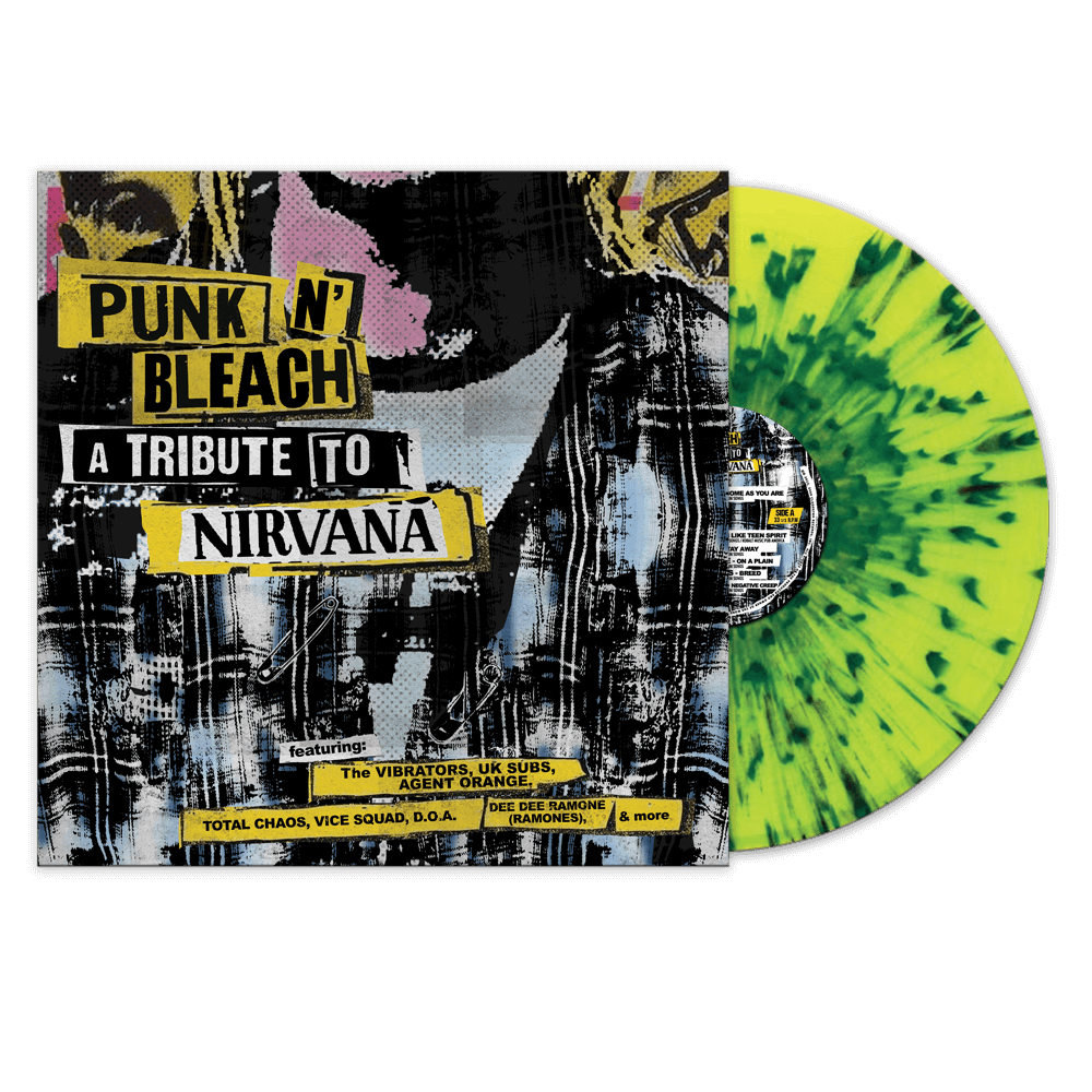 V/A - Punk N' Bleach – A Tribute To Nirvana LP (2022 Reissue), Splatter Vinyl