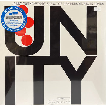 Larry Young - Unity LP (2022 Blue Note Classic Vinyl Series Reissue)