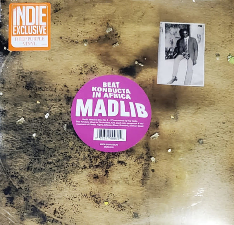 Madlib - Beat Konducta In Africa 2LP (2022 Reissue), Deep Purple