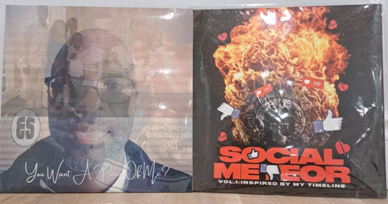 ES (Social Meteor) - You Want A Piece Of Me? LP + Social Meteor Vol. 1: Inspired By My Timeline (2022/2019)