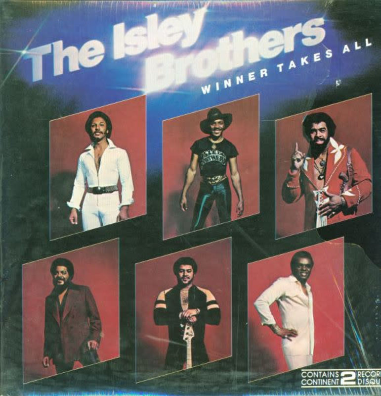 (VINTAGE) The Isley Brothers - Winner Takes All LP [Cover:VG,Disc:VG+,InnerSleeve:--] (1978 Canadian Original)(T-Neck)