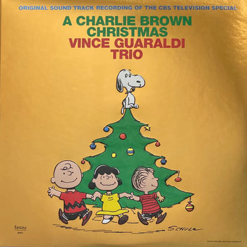 Vince Guaraldi Trio - A Charlie Brown Christmas  LP (2022 Craft Recordings Reissue), Gold Foil Jacket