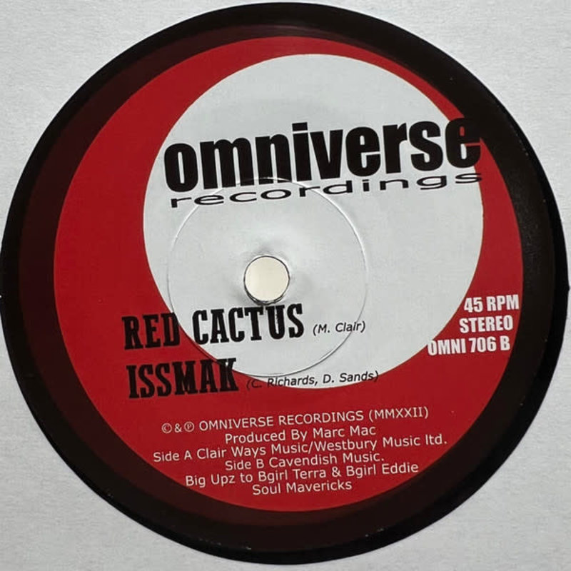 BBE / OMNIVERSE Visioneers – Red Cactus 7"
