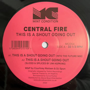 Central Fire – This Is A Shout Going Out 12" (2022)