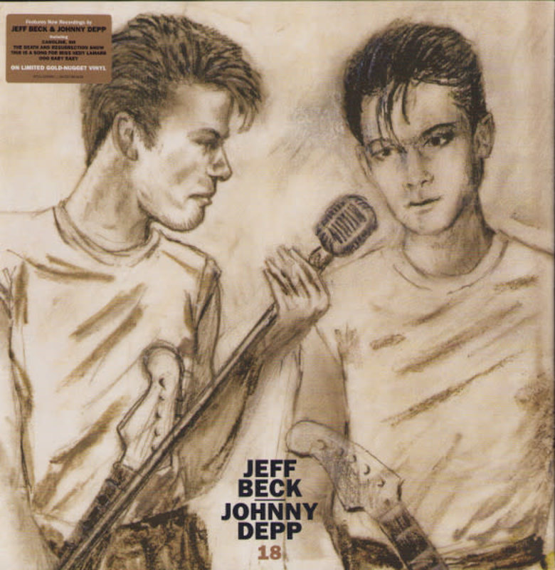 Jeff Beck, Johnny Depp - 18 LP (2022), Gold Nugget Vinyl