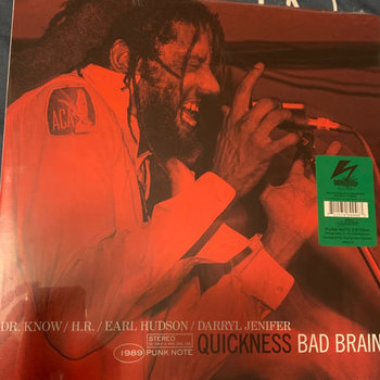 Bad Brains - Quickness LP (2022 Reissue), Punk Note Series