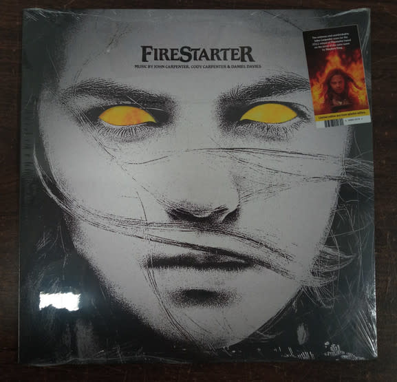 John Carpenter, Cody Carpenter & Daniel Davies - Firestarter OST LP (2022), Yellow And Bone Splatter