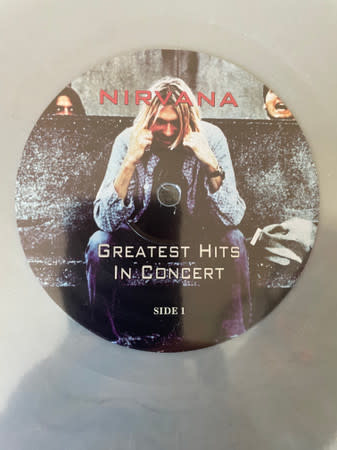 Nirvana - Greatest Hits In Concert LP (2022), Grey vinyl