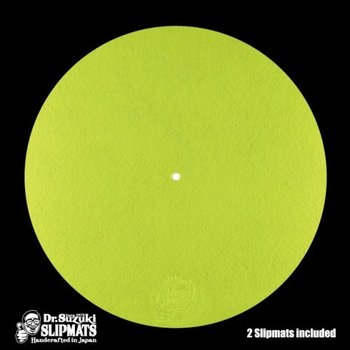 Dr. Suzuki Slipmats / Mix Edition (Tennis Ball Yellow) PAIR