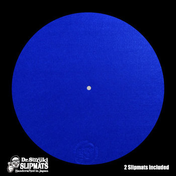 Dr. Suzuki Slipmats / Mix Edition (Blue) PAIR