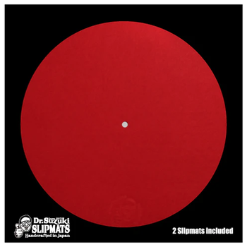 Dr. Suzuki Slipmats / Mix Edition (Red) PAIR