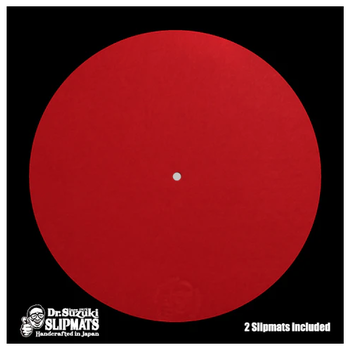 STOKYO Dr. Suzuki Slipmat / Mix Edition (Red) PAIR