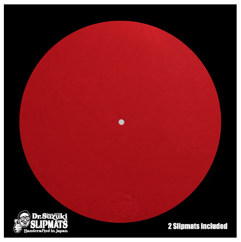 STOKYO Dr. Suzuki Slipmat / Mix Edition (Red) PAIR