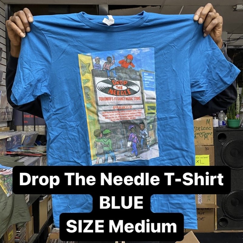 Drop The Needle T-Shirt, Limited 200 [BLUE] (MEDIUM)