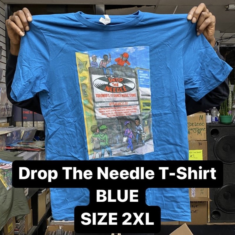 Drop The Needle T-Shirt, Limited 200 [BLUE] (2XL)