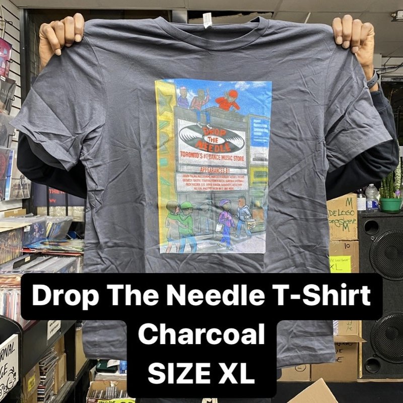 Drop The Needle T-Shirt, Limited 200 [CHARCOAL] (XL)