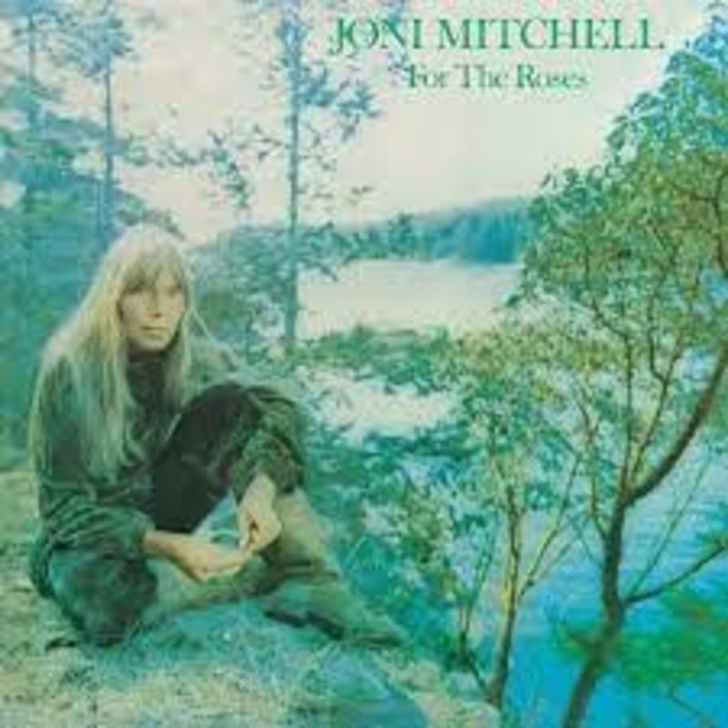 Joni Mitchell - For The Roses LP (2022 Reissue), 2022 Remaster, 50th Anniversary, Transparent Aqua Blue