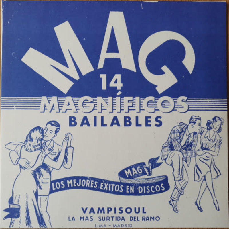 V/A - 14 Magn​í​ficos Bailables LP (2022 Vampi Soul), Sampler