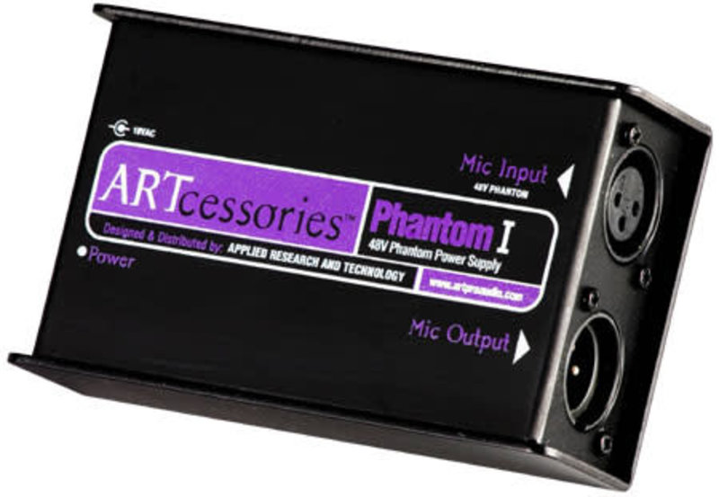 ART Pro Audio PHANTOM1  - 48 Volt Phantom Power Supply