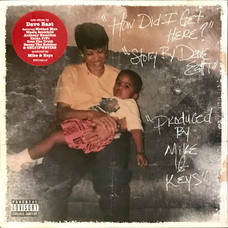 Dave East X Mike & Keys - How Did I Get Here? LP (2022), Limited 500, Blue